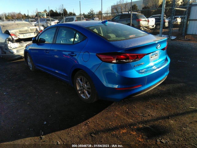 2018 HYUNDAI ELANTRA SEL VIN: KMHD84LF1JU475292