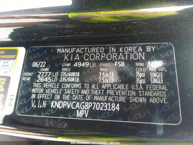 2023 Kia Sportage, VIN: KNDPVCAG8P7023184