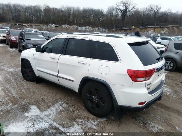 2011 JEEP GRAND CHEROKEE OVERLAND VIN: 1J4RR6GT7BC537377