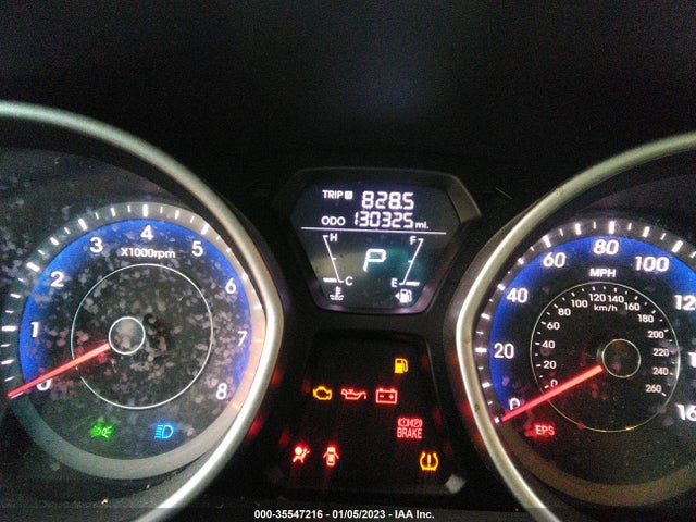 2013 HYUNDAI ELANTRA LIMITED VIN: KMHDH4AE8DU849038