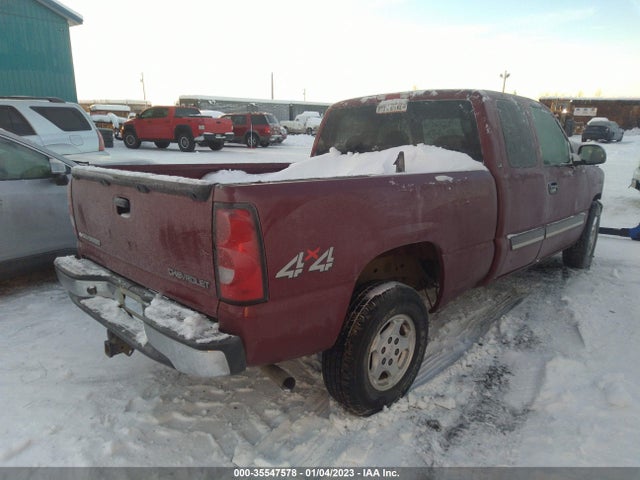 2004 CHEVROLET SILVERADO 1500 LS VIN: 1GCEK19T84E191596