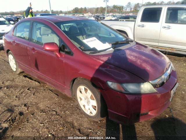 2009 HONDA CIVIC SDN LX VIN: 2HGFA16589H545485