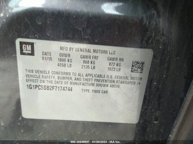 Chevrolet LUV 2015 1G1PC5SB2F7174744 Image 25