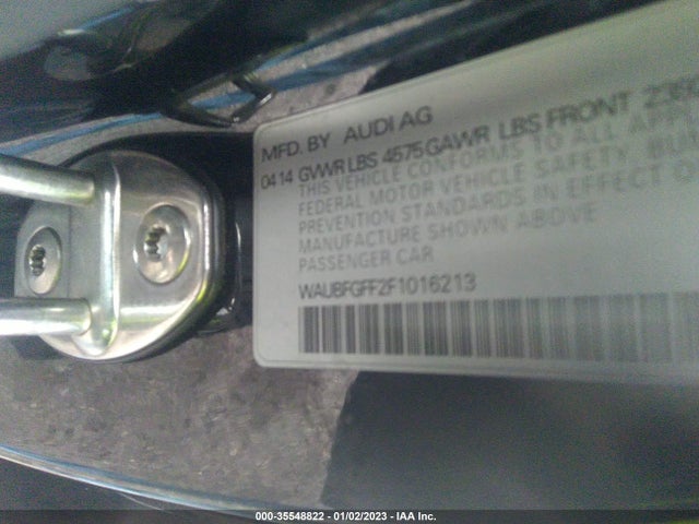 2015 Audi A3, VIN: WAUBFGFF2F1016213