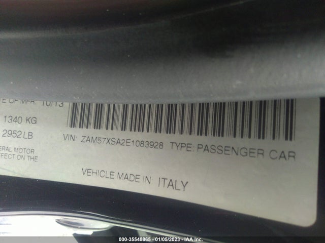 ZAM57XSA2E1083928 Maserati Ghibli