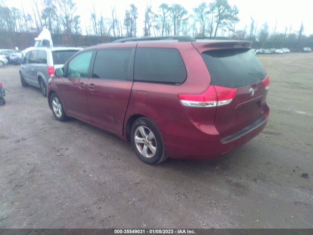 2013 TOYOTA SIENNA LE VIN: 5TDKK3DC2DS377487