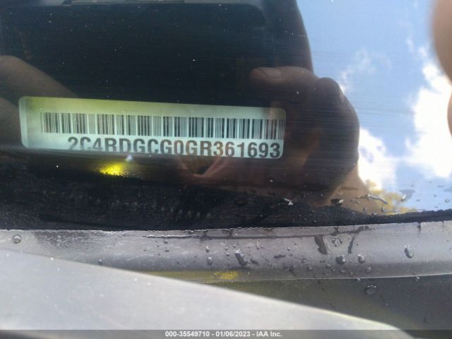 2C4RDGCG0GR361693 Dodge Grand Caravan Sxt Plus