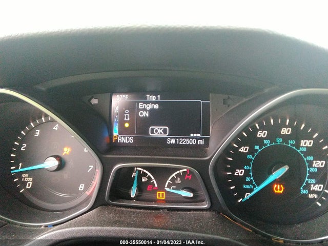 2014 FORD FOCUS TITANIUM VIN: 1FADP3N22EL303317