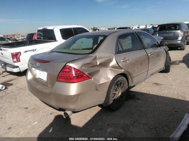 2007 HONDA ACCORD SDN LX VIN: 1HGCM56427A044581