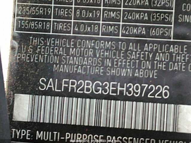 Land Rover LR2 2014 SALFR2BG3EH397226 Image 10