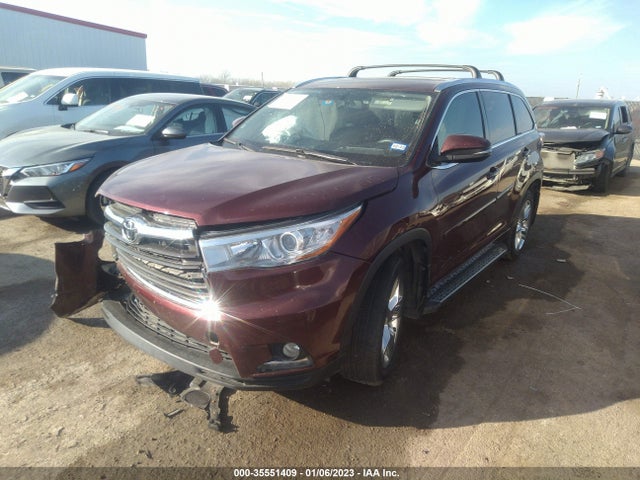 Toyota Highlander Limited 2015 5TDYKRFH0FS047663 Image 2