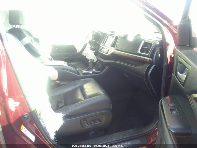 Toyota Highlander Limited 2015 5TDYKRFH0FS047663 Image 5
