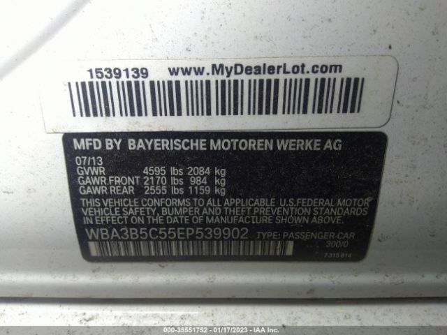 WBA3B5C55EP539902 BMW 3 Series 328i Xdrive