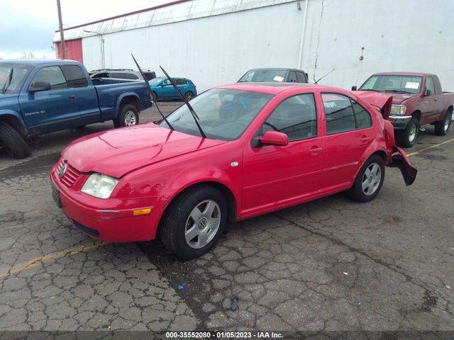 2002 VOLKSWAGEN JETTA SEDAN GLS VIN: 3VWSB69M12M124366
