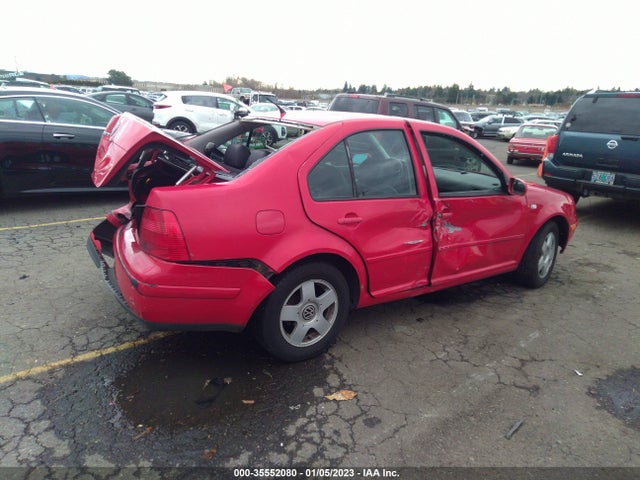 2002 VOLKSWAGEN JETTA SEDAN GLS VIN: 3VWSB69M12M124366