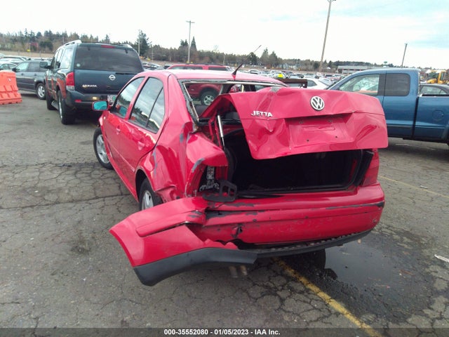 2002 VOLKSWAGEN JETTA SEDAN GLS VIN: 3VWSB69M12M124366