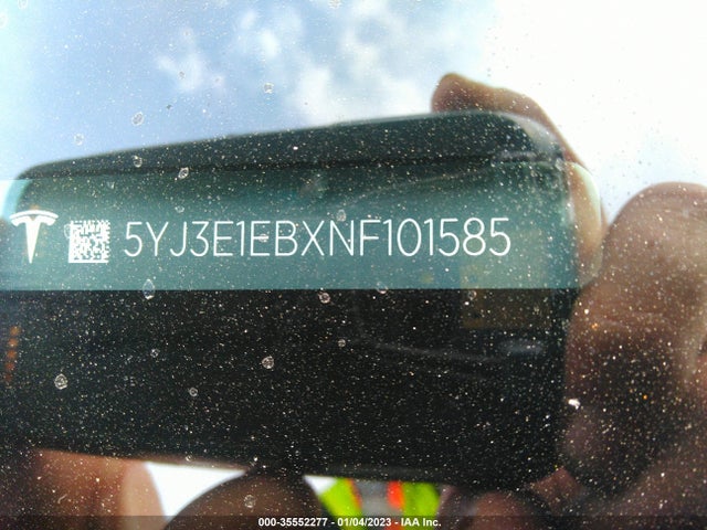 Tesla MODEL 3 2022 5YJ3E1EBXNF101585 Image 9