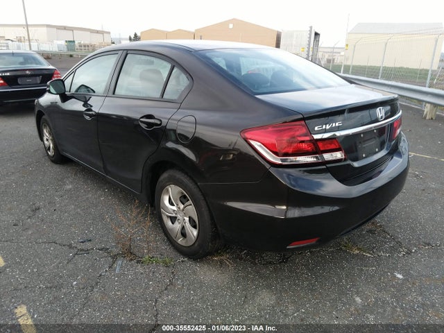 2013 HONDA CIVIC SDN LX VIN: 19XFB2F55DE238197