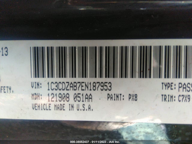 Dodge AVENGER SE 2014 1C3CDZAB7EN187953 Image 9