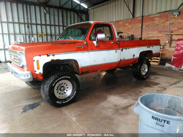 1976 CHEV K20 FLEETSIDE 4WD VIN: CKU246F327421