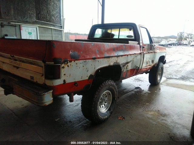 1976 CHEV K20 FLEETSIDE 4WD VIN: CKU246F327421