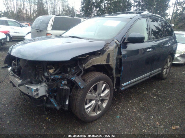 2016 NISSAN PATHFINDER PLATINUM VIN: 5N1AR2MMXGC617753