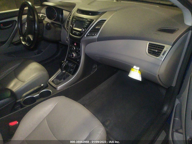 2014 HYUNDAI ELANTRA SPORT VIN: KMHDH4AH4EU036775