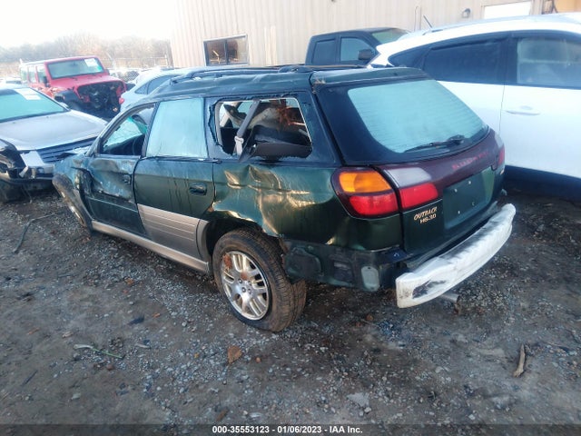 2001 SUBARU LEGACY WAGON OUTBACK H6 L.L. BEAN VIN: 4S3BH806817670831