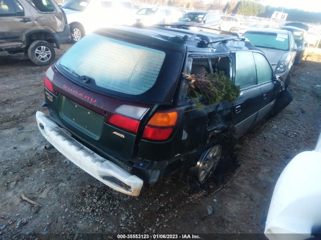 2001 SUBARU LEGACY WAGON OUTBACK H6 L.L. BEAN VIN: 4S3BH806817670831