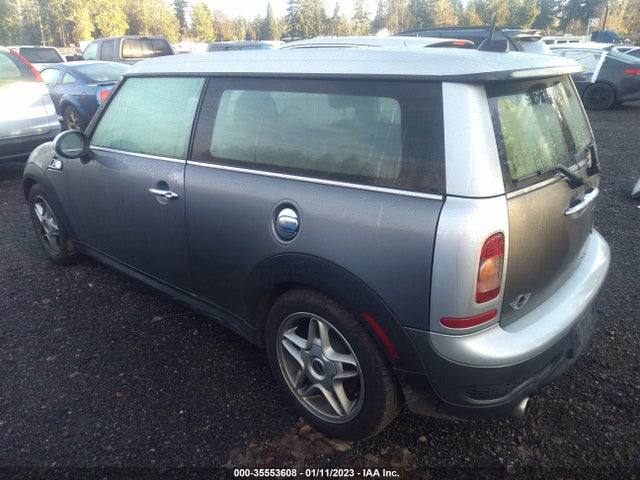2009 MINI COOPER CLUBMAN S VIN: WMWMM33519TP93087