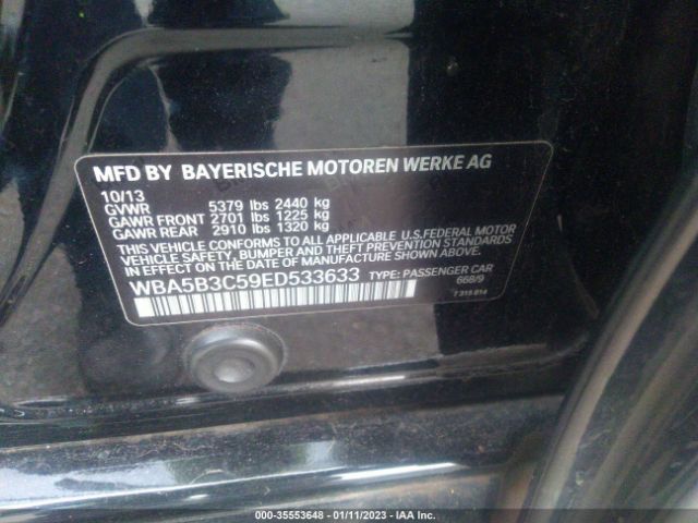 WBA5B3C59ED533633 BMW 5 Series 535i Xdrive