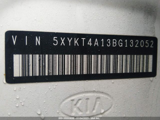 5XYKT4A13BG132052 KIA SORENTO LX
