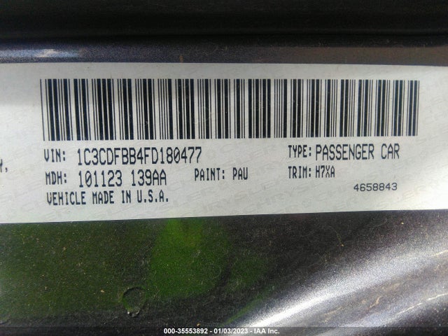 Dodge DART SXT 2015 1C3CDFBB4FD180477 Image 9