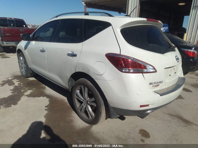 2011 NISSAN MURANO LE VIN: JN8AZ1MU2BW067698