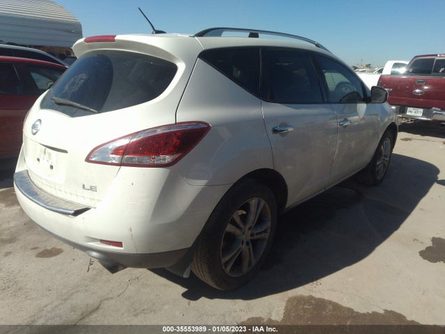 2011 NISSAN MURANO LE VIN: JN8AZ1MU2BW067698