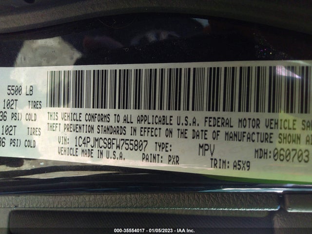 Jeep Cherokee 2015 1C4PJMCS8FW755807 Image 9