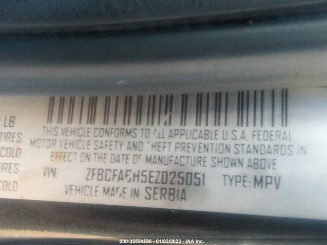 ZFBCFABH5EZ025051 Fiat 500L