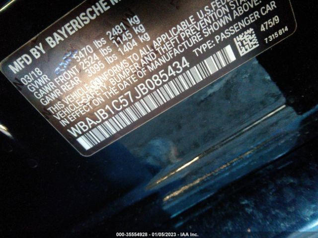 WBAJB1C57JB085434 BMW 5 Series 530e Xdrive Iperformance