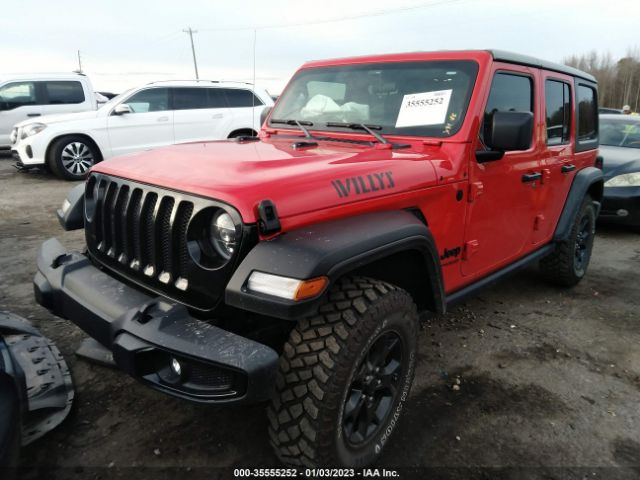 1C4HJXDG6MW649482 Jeep Wrangler Unlimited Willys