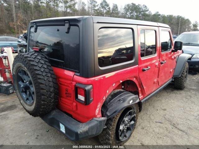 1C4HJXDG6MW649482 Jeep Wrangler Unlimited Willys
