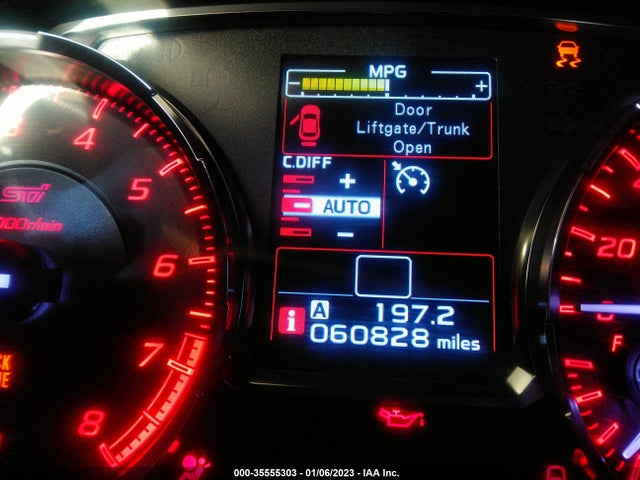Subaru Wrx Sti 2016 JF1VA2V62G9822905 Image 8