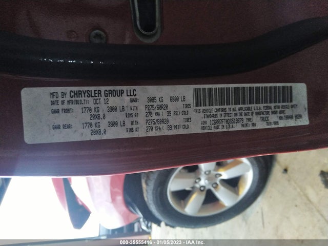 2013 RAM 1500 EXPRESS VIN: 1C6RR7FT0DS519879
