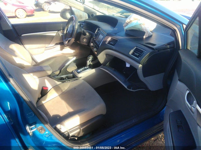 2013 HONDA CIVIC SDN EX VIN: 2HGFB2F81DH529912
