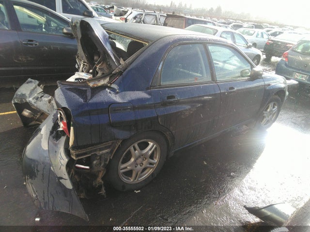 2005 SUBARU IMPREZA SEDAN (NATL) RS VIN: JF1GD67515H523646