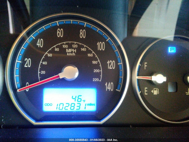 2009 HYUNDAI SANTA FE GLS VIN: 5NMSG73D99H309975