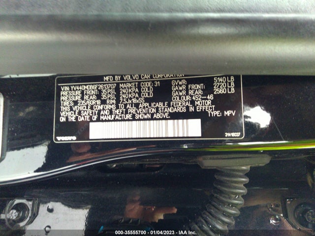 2015 Volvo XC60, VIN: YV440MDB6F2613707