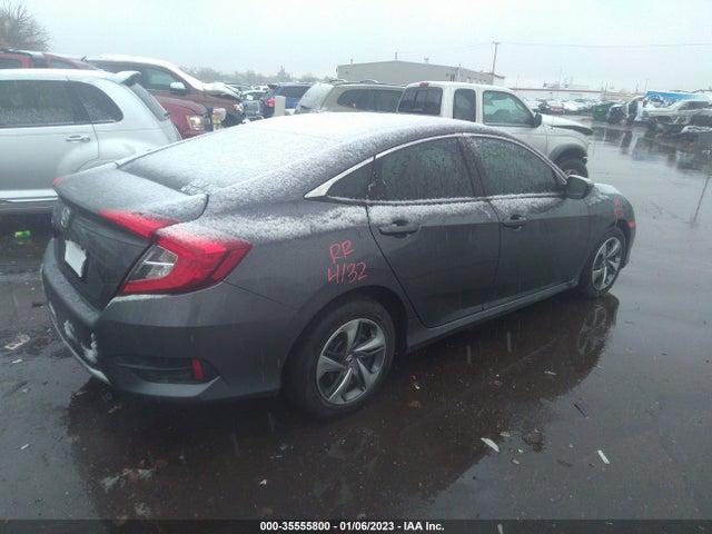 2019 HONDA CIVIC SEDAN LX VIN: 2HGFC2F63KH520735
