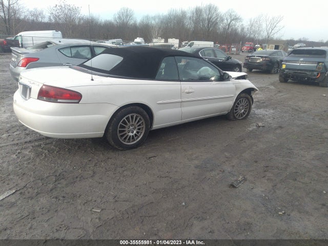 2005 CHRYSLER SEBRING CONV TOURING VIN: 1C3EL55R45N566985