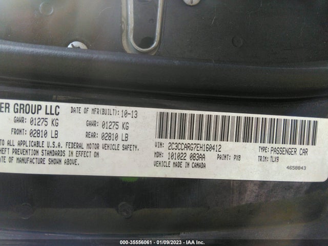 2C3CCARG7EH160412 Chrysler 300