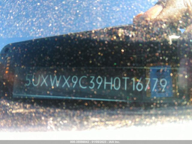 5UXWX9C39H0T16779 BMW X3 Xdrive28i